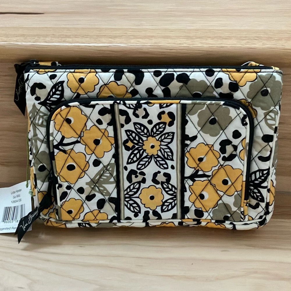 NWT Vera Bradley Retired Go Wild Little Hipster Crossbody Shoulder Bag/Purse